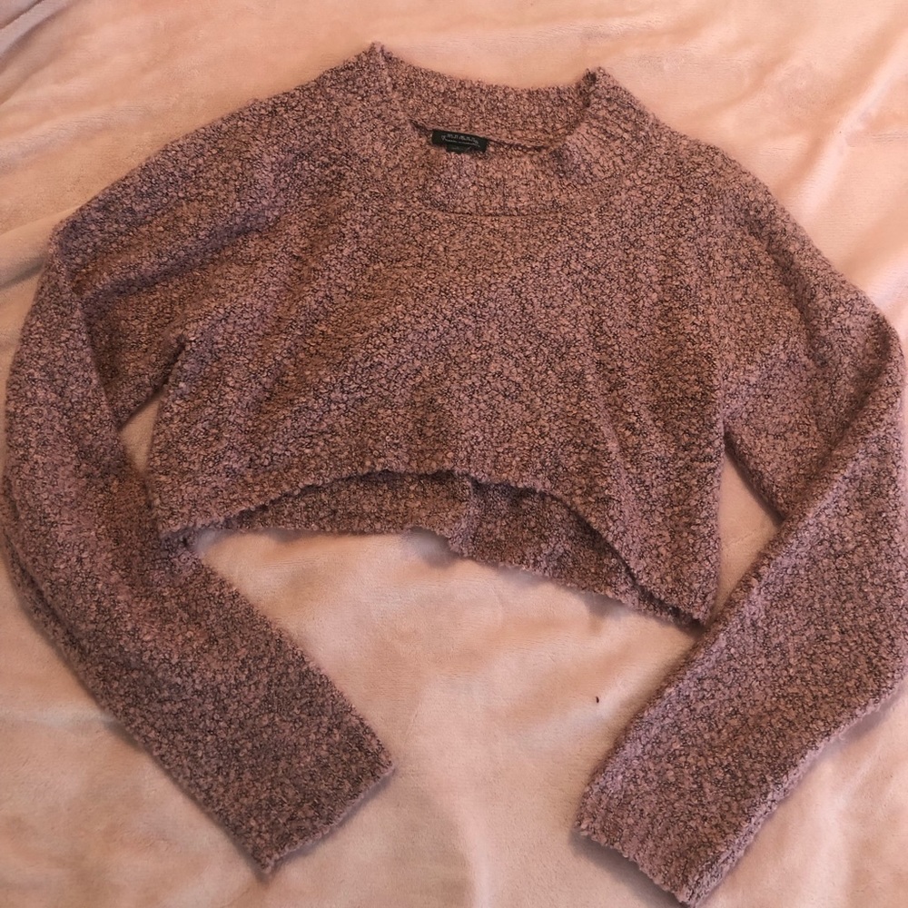 Cropped sweater